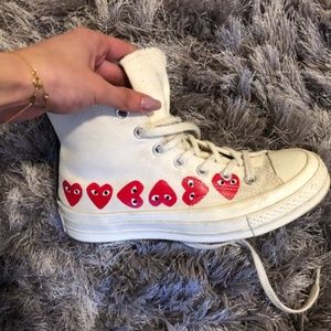 Comme des Garcons x Converse size 5 (fits like 8W)